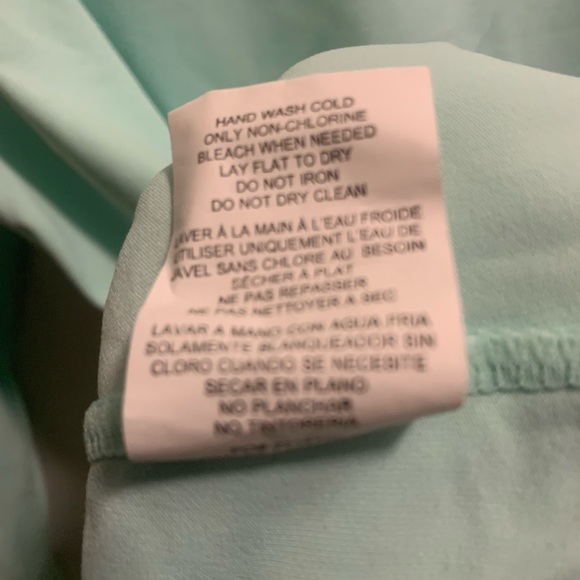 Hang Ten Mint Green Women's Swim Coverup 50+ skin protection. - Picture 8 of 8